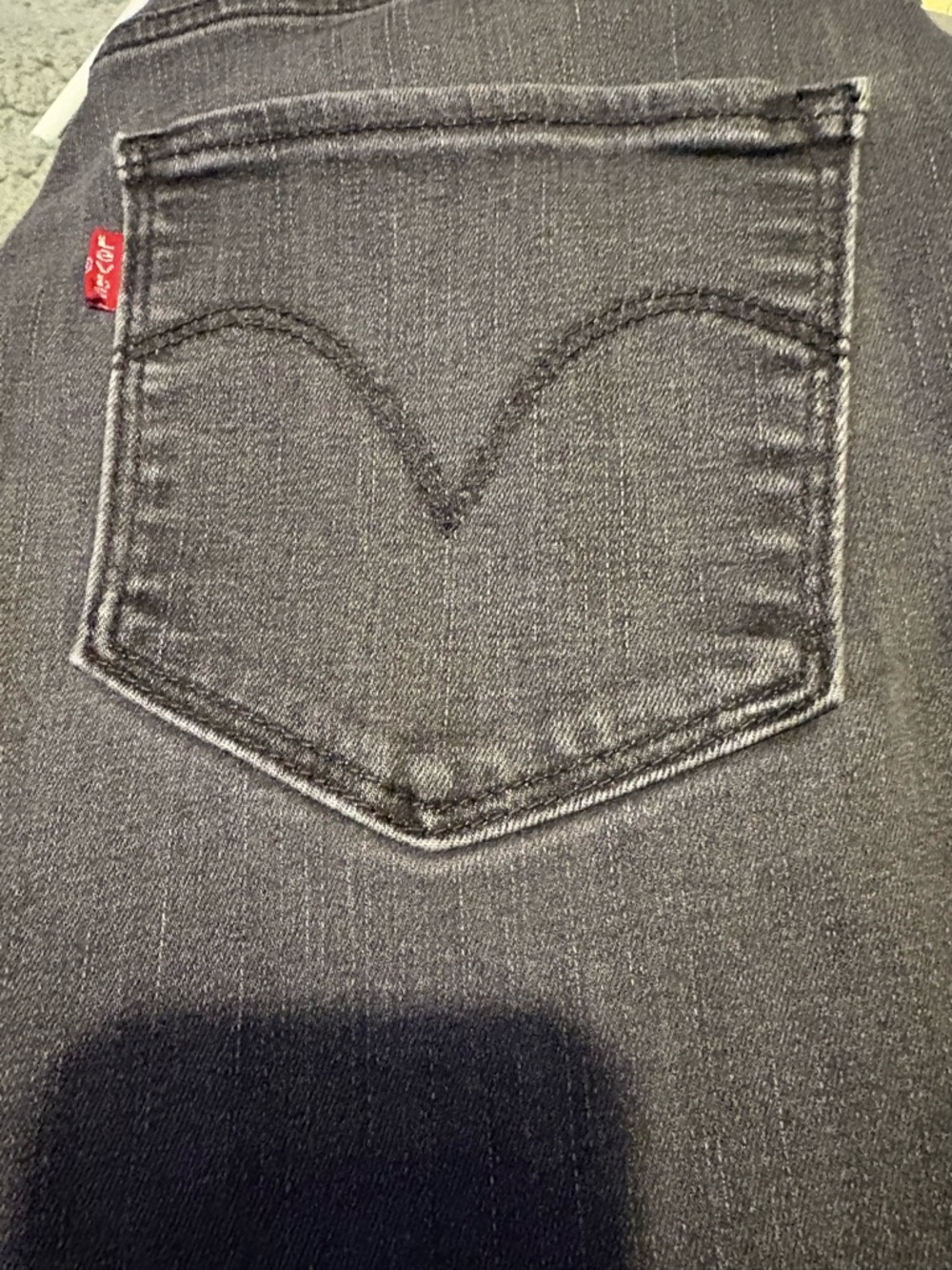 Levi's Women's Black Skinny Jeans with Signature Pocket Stitch